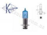 Галогеновая трехлепестковая лампа 12V 35/35W   P15D-25-3  Blue  ТМ "Квант"