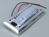 LED светильник салона универсальный SND-0001 12-24V 6 SMD 2835 WHITE с выключателем. 108х52х26 мм