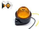 Габаритный фонарь-катафот BD-2003 7 LED оранжевый 12-24V IP67 (1 шт). Размер: 84*58*50 мм