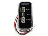 Автомобильное зарядное устройство для смартфона UCC-316 3USB (type-A 2.1A+1A+ type-C PD) 12-24V