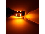 Светодиодные лампы 2в1 DRL+Поворот 1156 BAU15S P21W 12V CANBUS 42 LED SMD 2835 — ДХО + Поворотник, комплект 2 шт