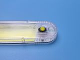LED плафон салона универсальный HC-COB-280*30 12-24V COB 336 chips WHITE с выключателем. 280х30х10 мм
