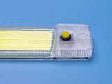 LED плафон салона универсальный HC-COB-300*33 12-24V COB 84 chips WHITE с выключателем. 300х33х7 мм