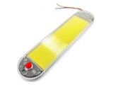 LED плафон салона универсальный HC-COB-265*62 12-24V COB 324 chips WHITE с выключателем. 265х62 мм
