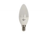Светодиодная лампа Квант LED  220V  7W E14 C37  теплый белый