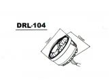 Дневные ходовые огни (DRL) 4 LED