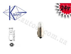 Автомобильная лампа  24V 3W  BA7s  ТМ Квант