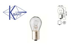 Автомобильная лампа КВАНТ P21W 12V 21W BAU15s