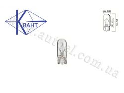 Автомобильная лампа КВАНТ 12V 3W W2x4,6d