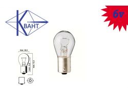 Автомобильная лампа КВАНТ 6V 21W BA15s
