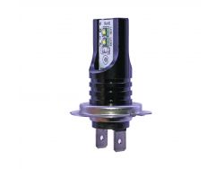 LED лампа головного света Н7  4 CREE 12V WHITE