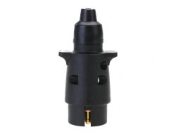 Разъем прицепа папа 7 pin пластиковый ISO 1724