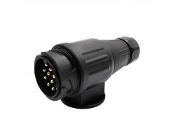 Разъем прицепа папа евро 13 pin пластиковый ISO 11446