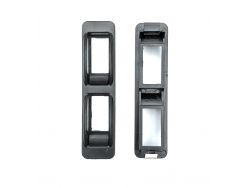 Рамка для переключателя стеклоподъемника универсального 5 контактного 12V (2 клавиши вертикально)