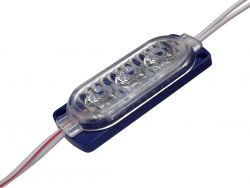 Светодиодный модуль 12V 3 SMD 2835 (60mm*23mm) синий