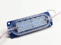 Светодиодный модуль 12V 12 SMD 2835 (98mm*33mm) синий