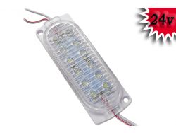 Светодиодный модуль 24V 12 SMD 2835 (98mm*33mm) белый