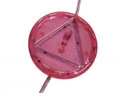 Светодиодный модуль 12V 24 SMD 2835 (75mm*75mm) красный