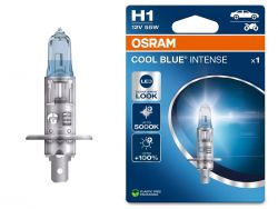 Галогеновая лампа OSRAM H1 64150CBI-01B Cool Blue Intense 55W 12V P14.5S 10X1 Blister