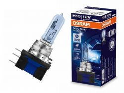 Галогенова лампа OSRAM H15 64176 Cool Blue Intense 55/15W 12V PGJ23T-1 10X1