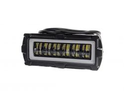 Светодиодная фара HP-GZD-306-01 12/24V ближний свет (белый и желтый) с DRL. Четкая свето-теневая граница}