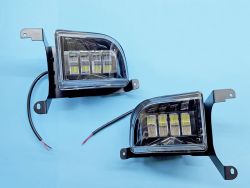 Противотуманные LED фары HP-BD95-01 для Chevrolet Lacetti с регулировкой наклона (комплект 2 шт)}