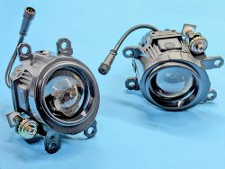 Противотуманные фары  Bi LED линзы 2.0 дюйма HP-GZD-376-01 для Toyota Corolla/Lexus/Camry/Fortuner/Hilux/Altis/Sienta (комплект 2 шт)}