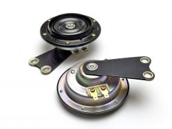 Сигнал звуковой МАЗ, КАМАЗ, ЛАЗ 24В, аналог С313/314 (комплект 2 шт) высокий/низкий тон