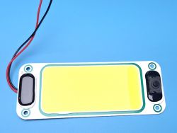 LED плафон салона универсальный HC-COB-150*60 12-24V COB 54 chips WHITE с выключателем. 150х60 мм}
