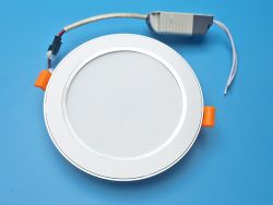 Точечный LED светильник врезной потолочный круглый SILVER 220V 12W 4100K нейтральный свет