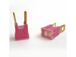 Автомобильный предохранитель картриджного типа 30A (вертикальные контакты с отверстием)