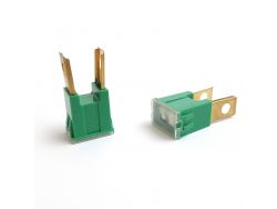 Автомобильный предохранитель картриджного типа 40A (вертикальные контакты с отверстием)