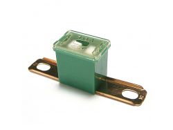 Автомобильный предохранитель картриджного типа 40A (горизонтальные контакты с отверстием) медь