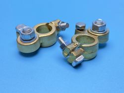 Клемма АКБ латунная (шпилька М8) (пр-во Украина)