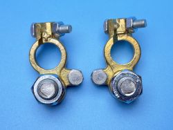 Клемма АКБ латунная (шпилька М12) (пр-во Украина)