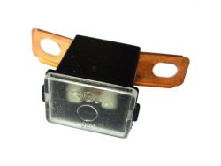 Автомобильный предохранитель картриджного типа 80A (горизонтальные контакты с отверстием) медь