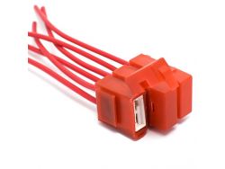 Корпус автопредохранителя евро керамический (подвесной предохранитель)