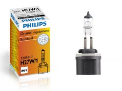 Галогеновая лампа PHILIPS 12059C1 H27W/1 27W 12V PG13