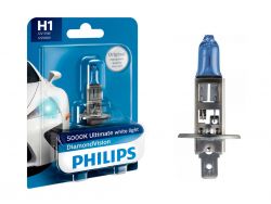 Галогеновая лампа PHILIPS 12258DVB1 H1 55W 12V P14,5s Diamond Vision