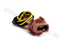 Патрон под лампу Т20 (W21W) с цоколем W3X16d