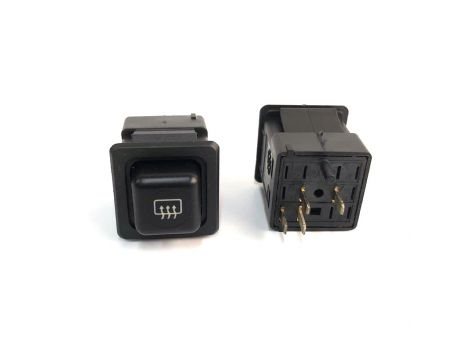 376.3710-04.04 Кнопка вимикання обігріву заднього скла ВАЗ 2109