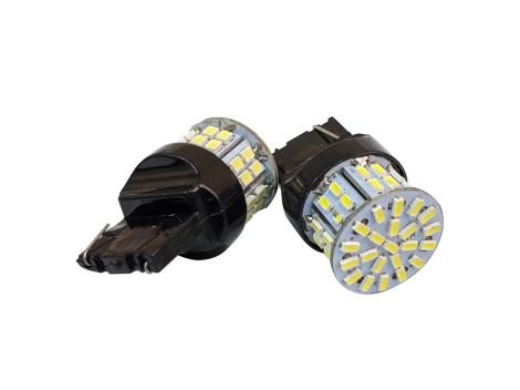 Светодиод T20 W3x16d 50 SMD (3014) 12V WHITE 1 контакт