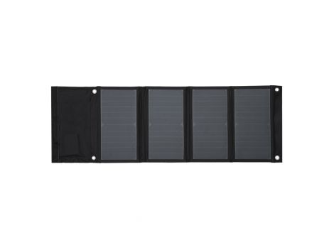 Солнечная батарея портативная КВАНТ PSB-28W 2USB 5 вольт + DC 18 вольт