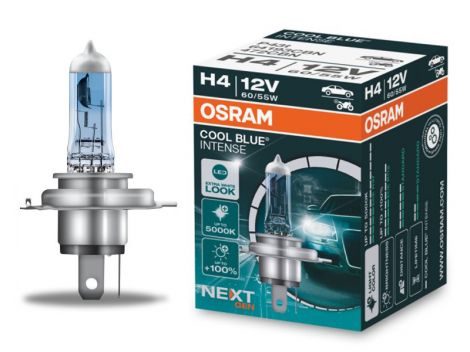 Галогеновая лампа Osram H4 12V 60/55W P43t Cool Blue Intense Next