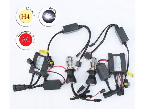 Ксенон (біксенон) комплект H4 12V 35W 6000К AC